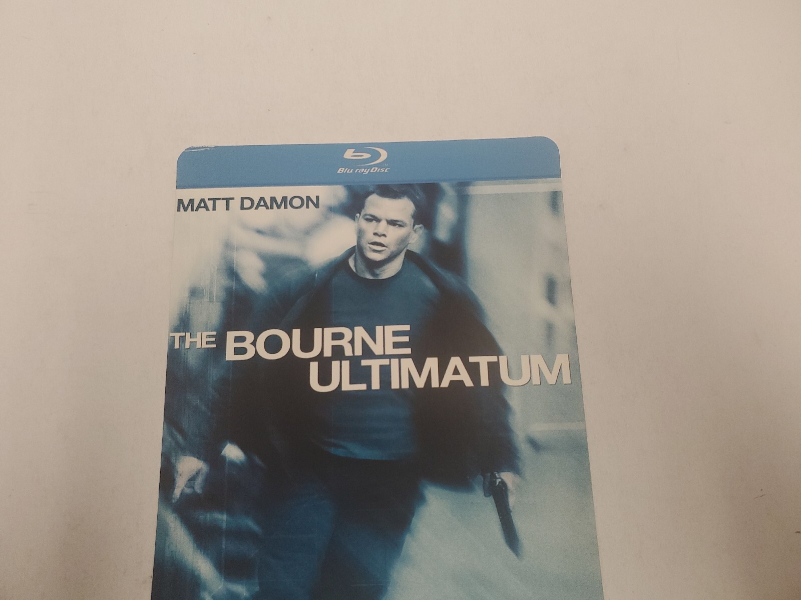 The Bourne Ultimatum BLOCKBUSTER SHELF DISPLAY BLU-RAY BACKER CARD ONLY 5.5″X8″