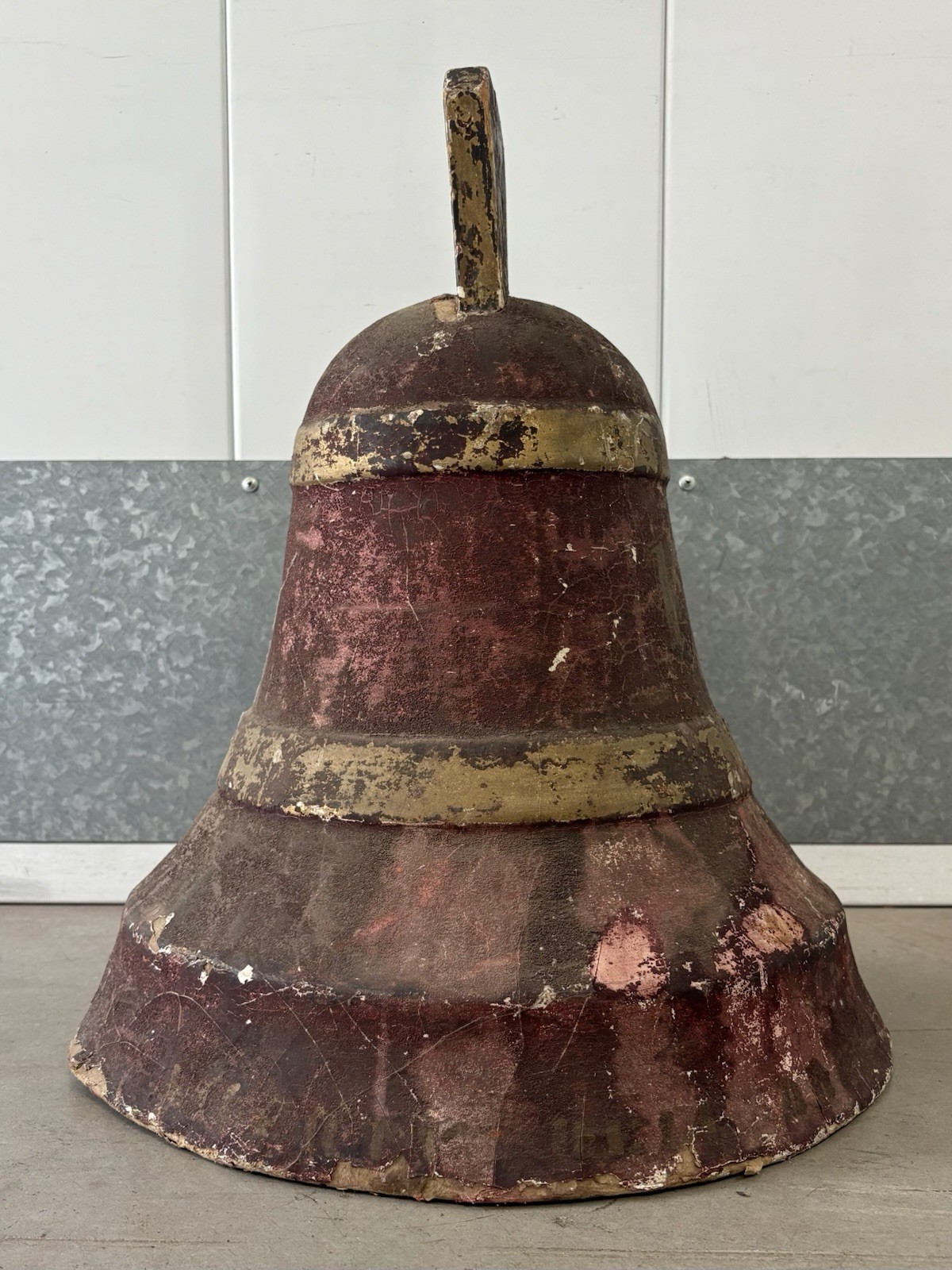 🔥 RARE Antique Old 1880 American LIBERTY BELL Brand FOLK ART Store Display Sign