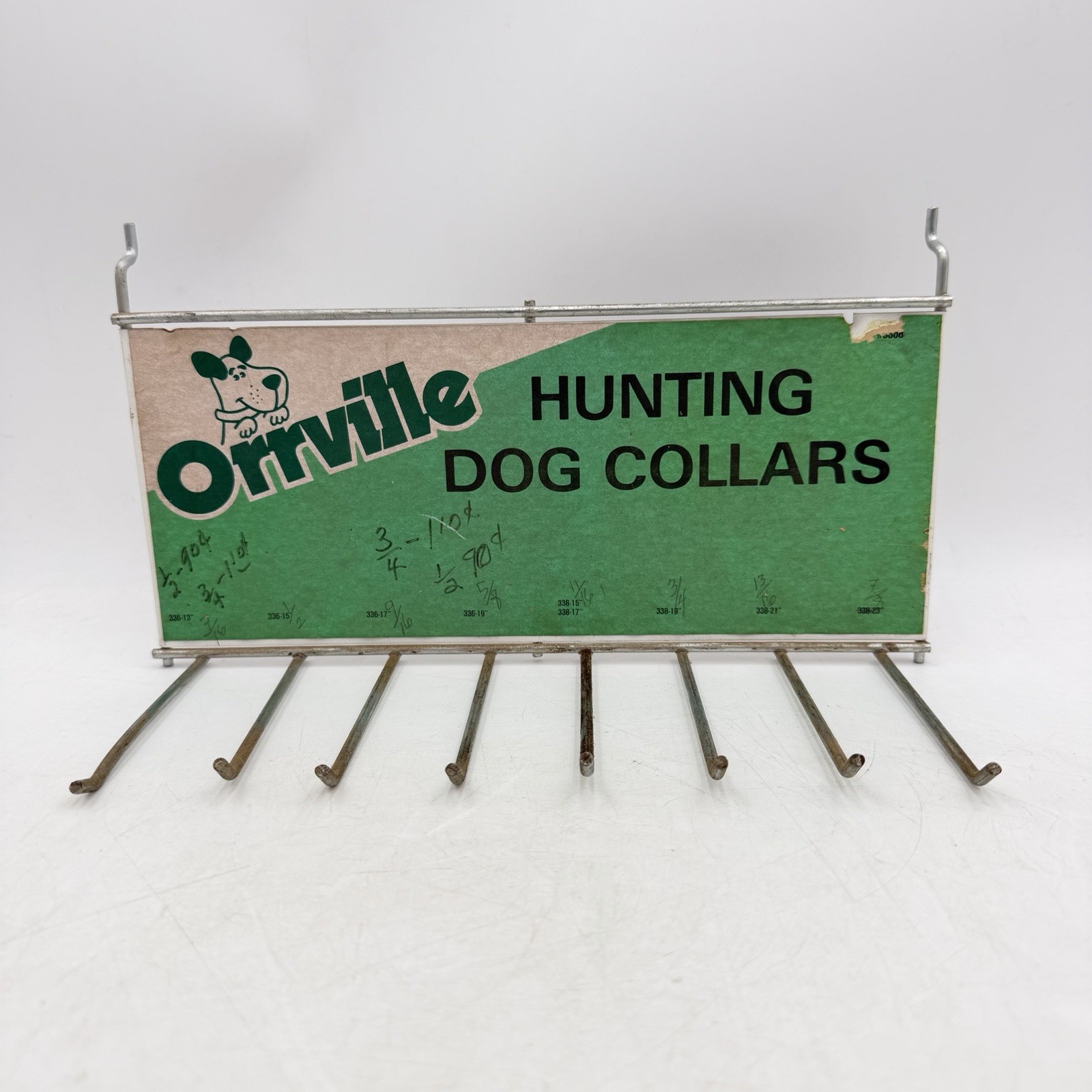 Orrville Hunting Dog Collars Display Rack