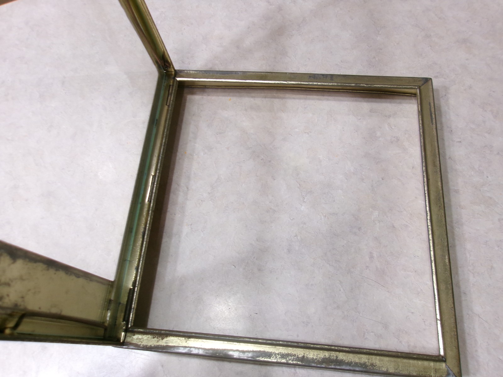 Antique Brach’s Pure Candy Country Store Display Advertising Hinged Lid w/Glass