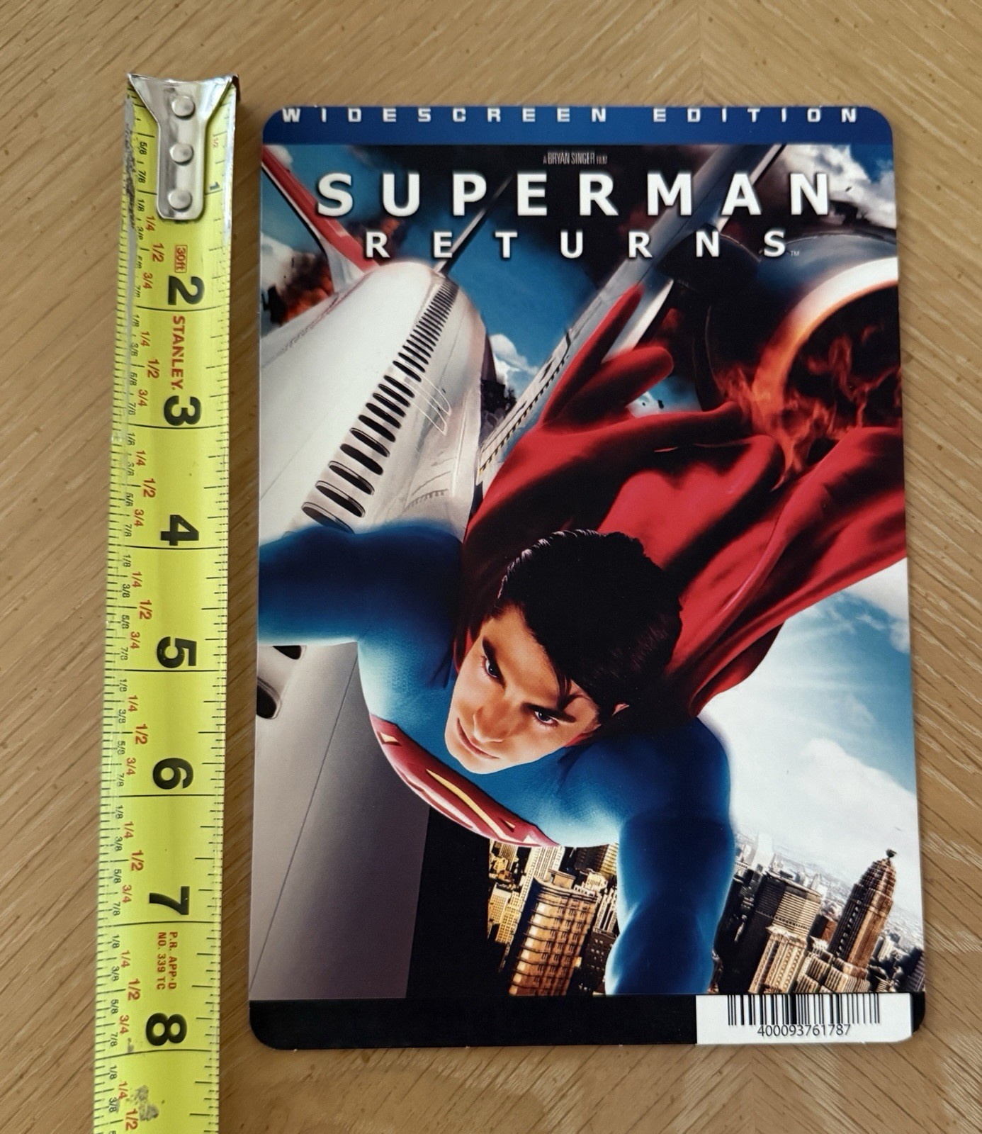 SUPERMAN RETURNS – BLOCKBUSTER VIDEO BACKER CARD 5″X8″ – NO MOVIE