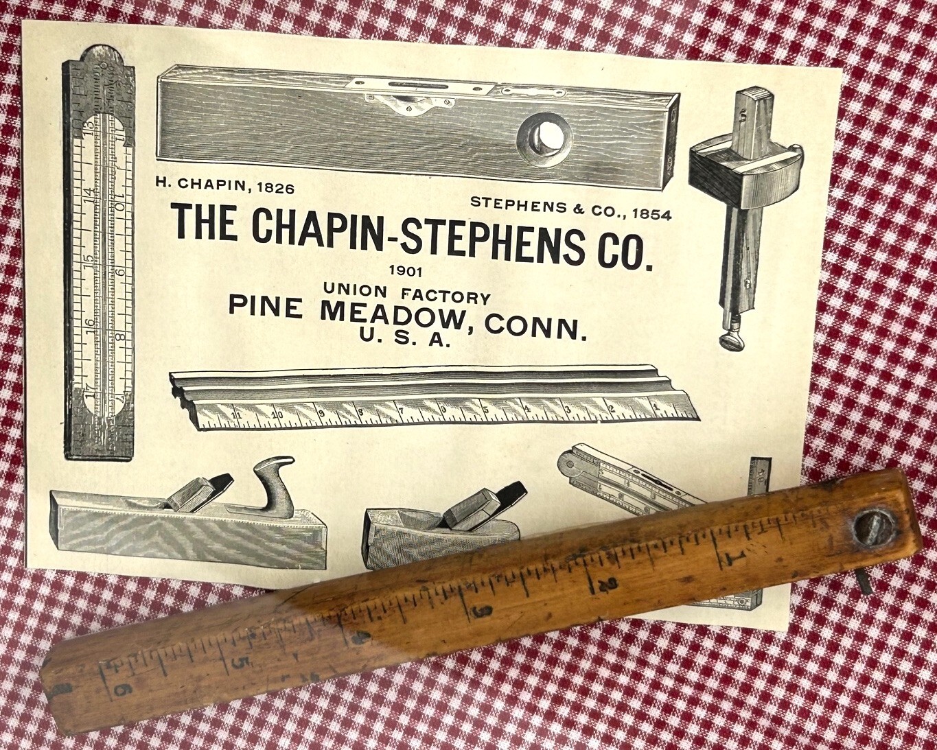 Antique Shadow Box w/ Tool Salesman Samples – CHAPIN STEPHENS COMPANY