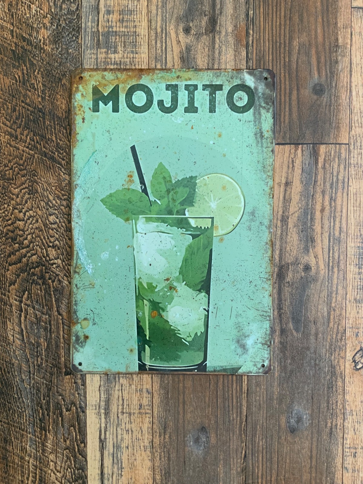 Mojito metal sign, 20×30 cm
