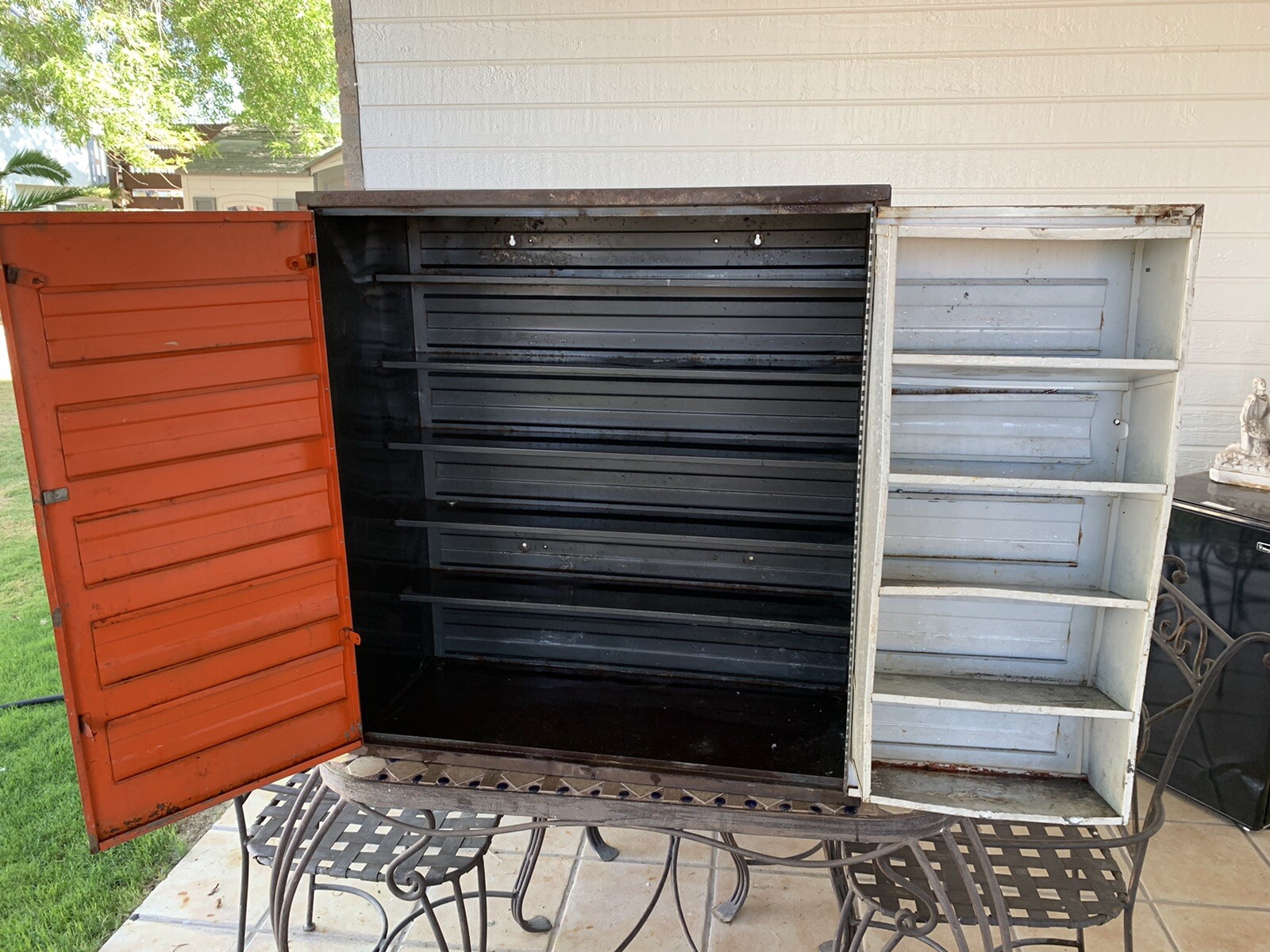 Industrial Storage Napa Echlin Ignition Carburator Cabinet Metal Garage Office