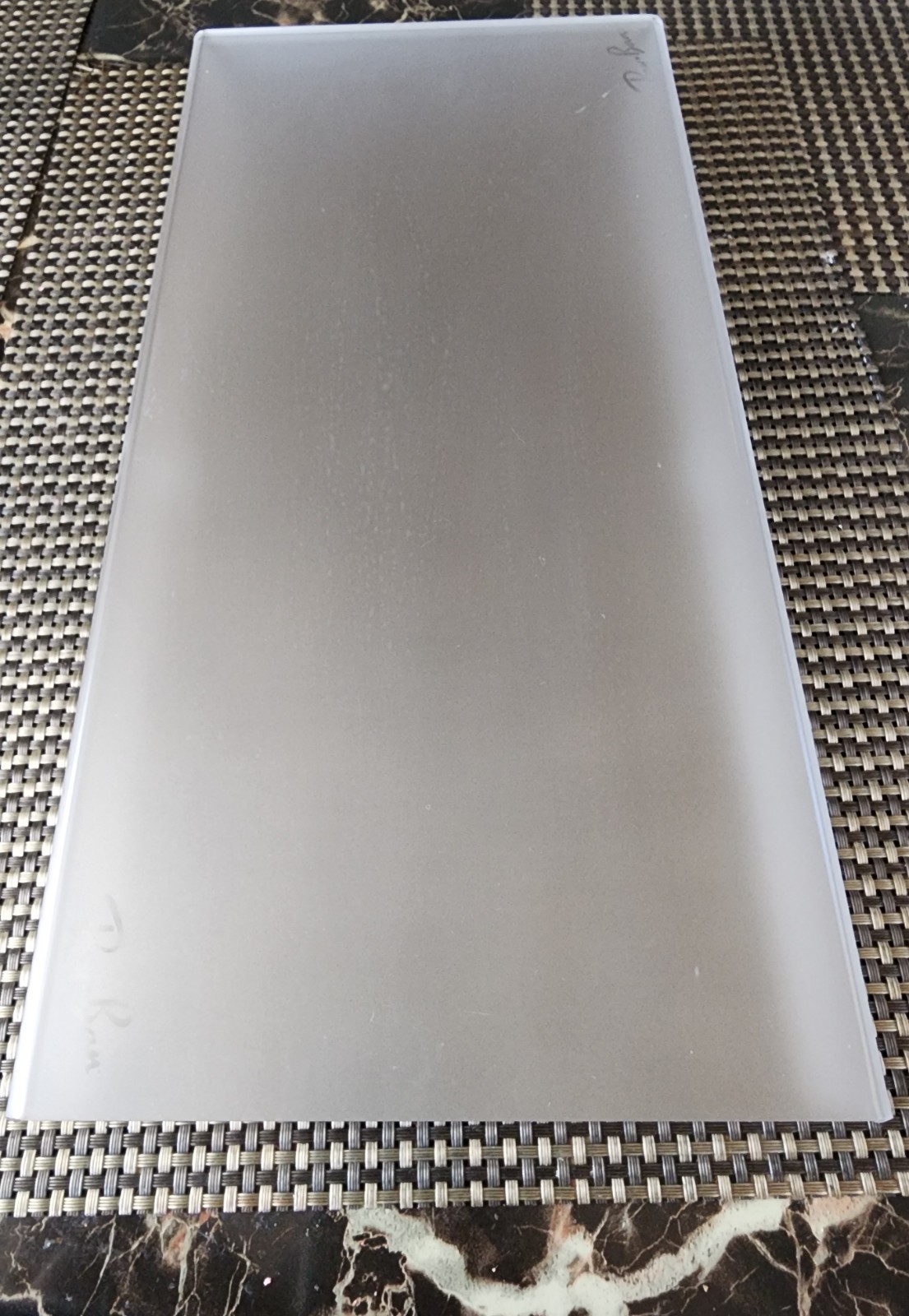 RAY-BAN Frosted Riser Stand 4 Sunglasses Eyewear Display Case 15.5 x 7.5x 1.5