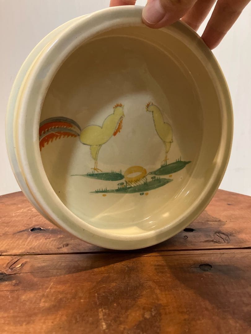 Susie Cooper 1930s Hand Painted Vintage Children Plate Bowl Antique