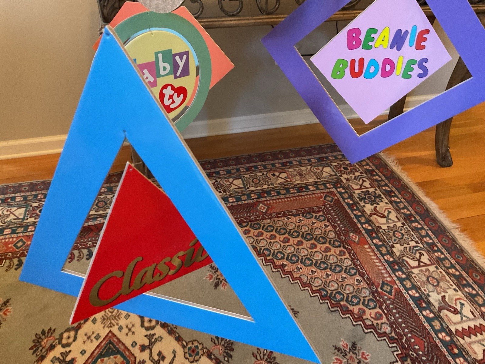 RARE TY Beanie Babies Retail Store Display Mobile NEVER USED 3D Advertising Sign