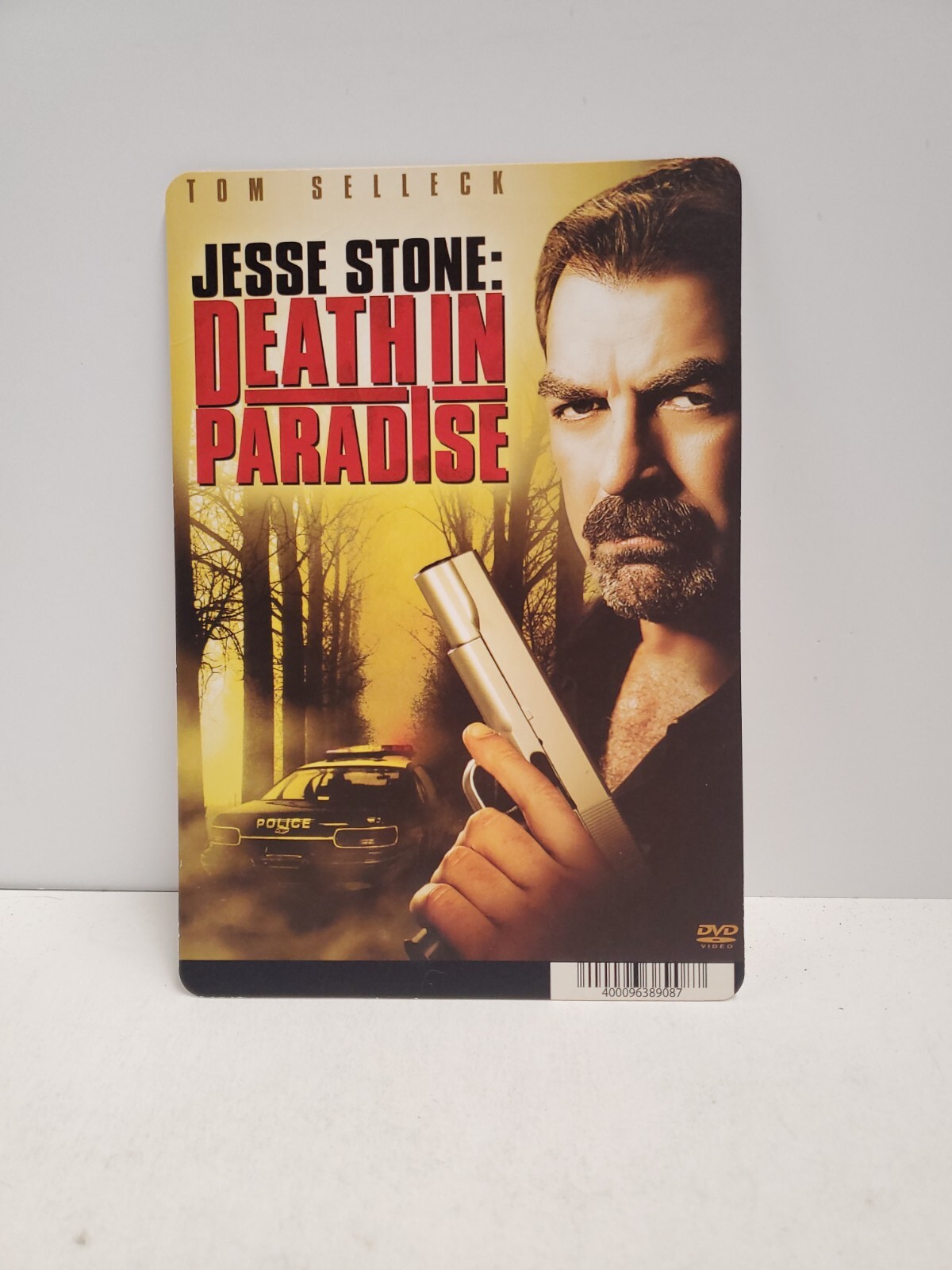 Jesse Stone Death In Paradise BLOCKBUSTER DVD BACKER CARD ONLY 5.5″X8″