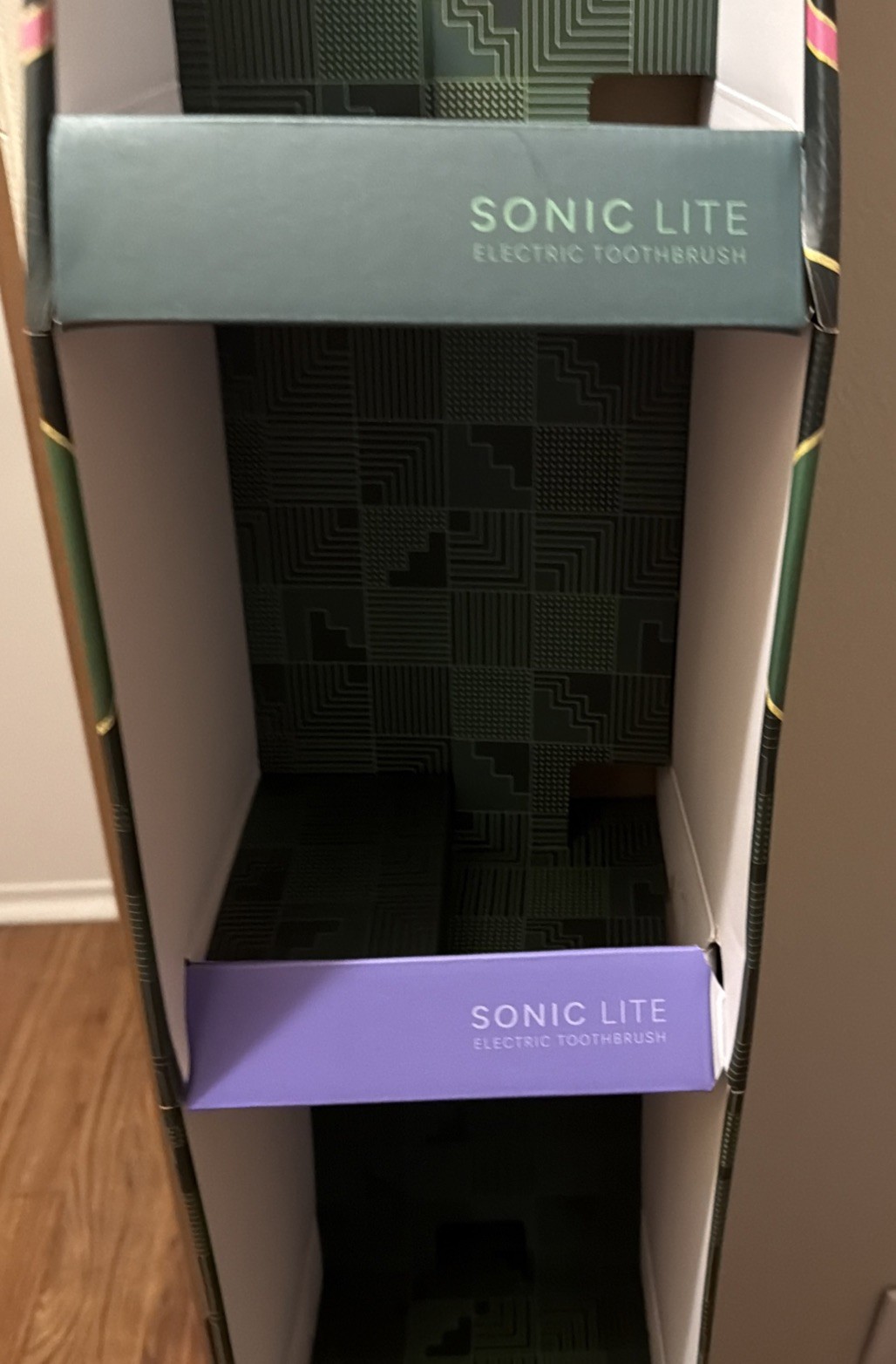 Wicked For Good 2025 Movie – Store Display ORDO Sonic Edge Toothbrush Stand Box