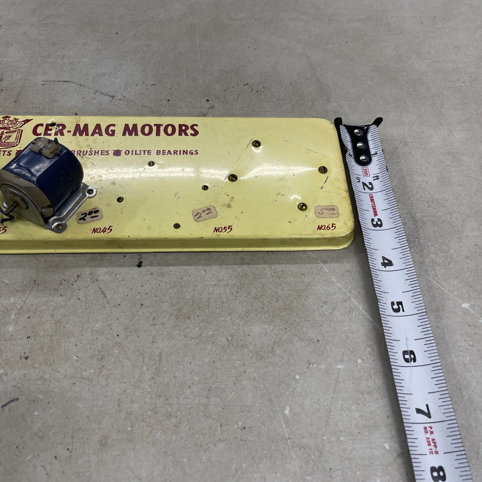 Vintage Aristocraft Cer-Mag Motors Store Display 1950’s Era