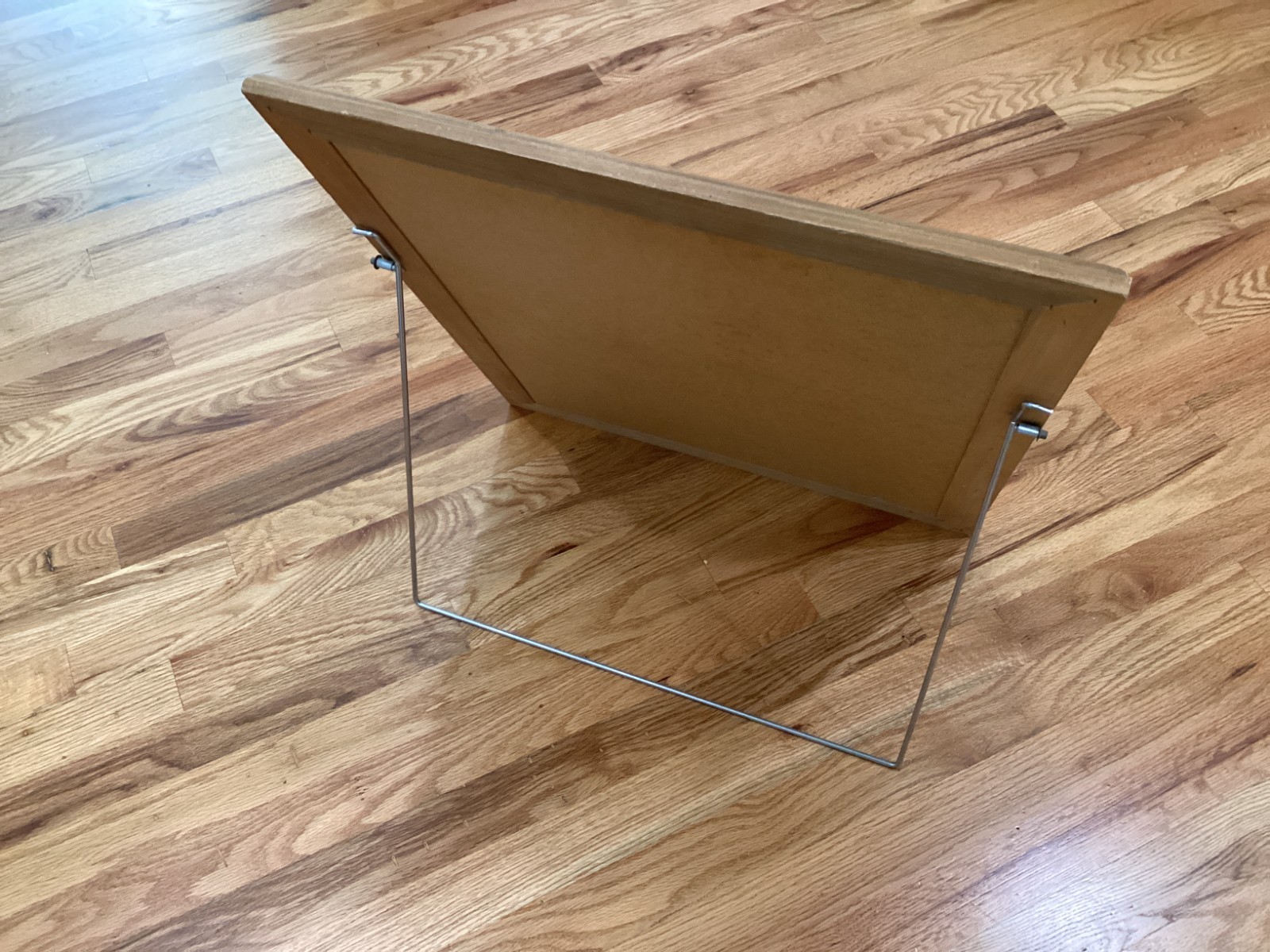 AUTHENTIC BOOT STORE JUSTIN BOOT FLOOR MIRROR STORE DISPLAY ADVERTISING 23×19