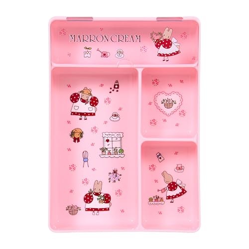 Sanrio SANRIO Tray with Lid Everyday Goods Sanrio Maron Cream 324019