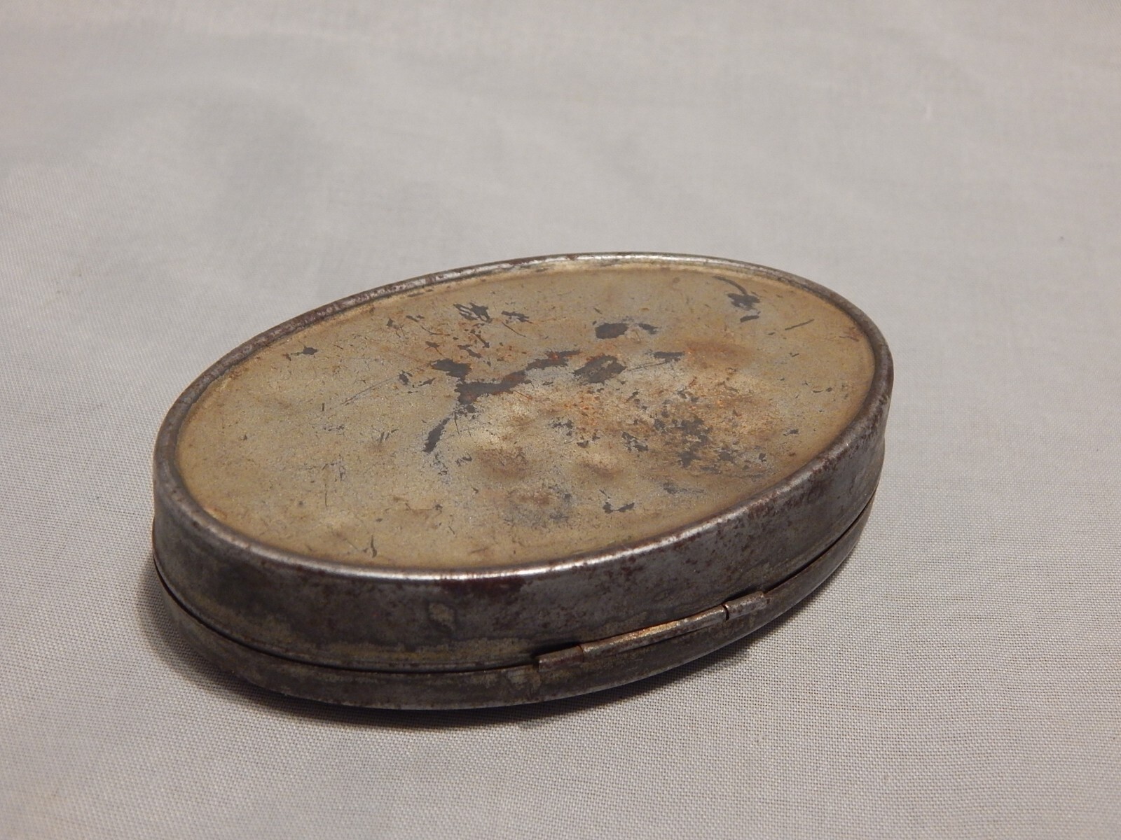 Antique Tin Frozen Brillantine Hair Product Made in England