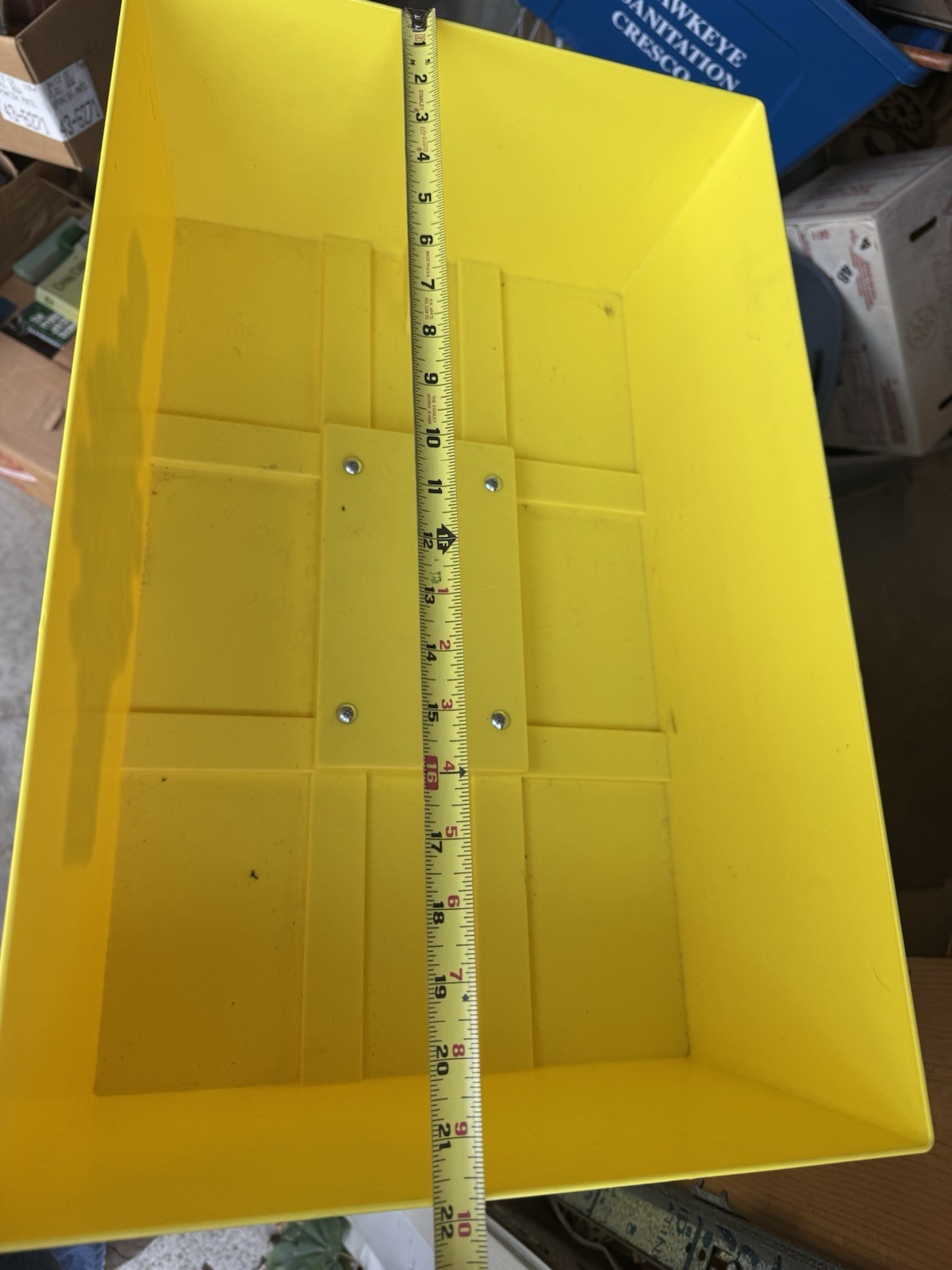 Big Sour Patch Store Display Blow Mold Sour Sweet Gone Blue Yellow Tray Rolling
