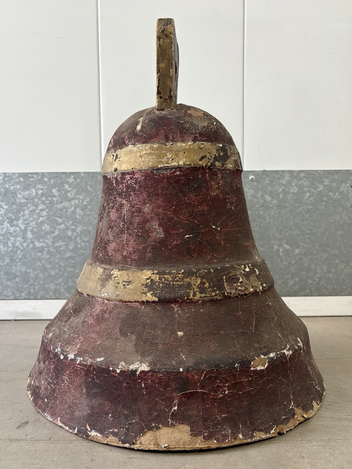 🔥 RARE Antique Old 1880 American LIBERTY BELL Brand FOLK ART Store Display Sign