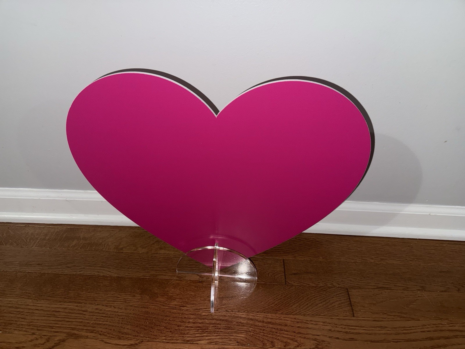 Victoria’s Secret PINK Heart Display Sign Rare.