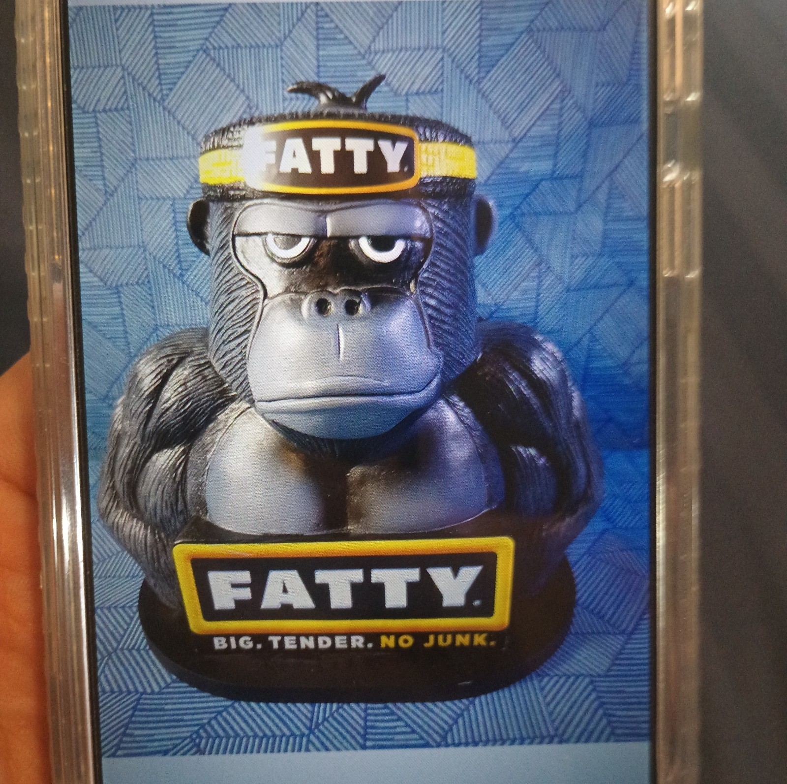 Fatty Gorilla Store Display Advertising Figure Black Yellow Black Yellow