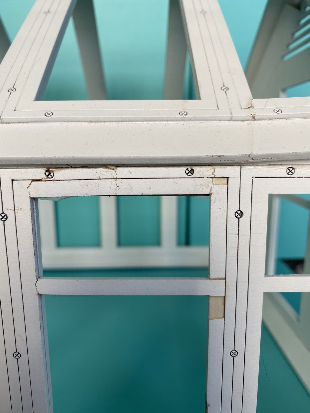 Rare and Retired Tiffany & Co Display White Paper Greenhouse- 100% Authentic