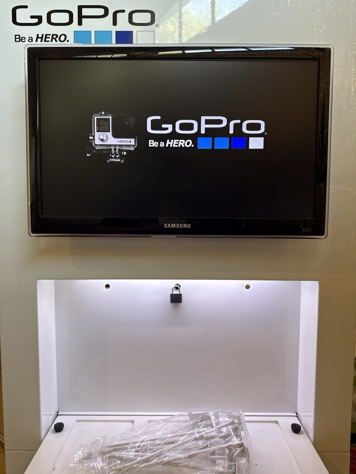 GoPro Be A Hero Retail Display Stand / Kiosk