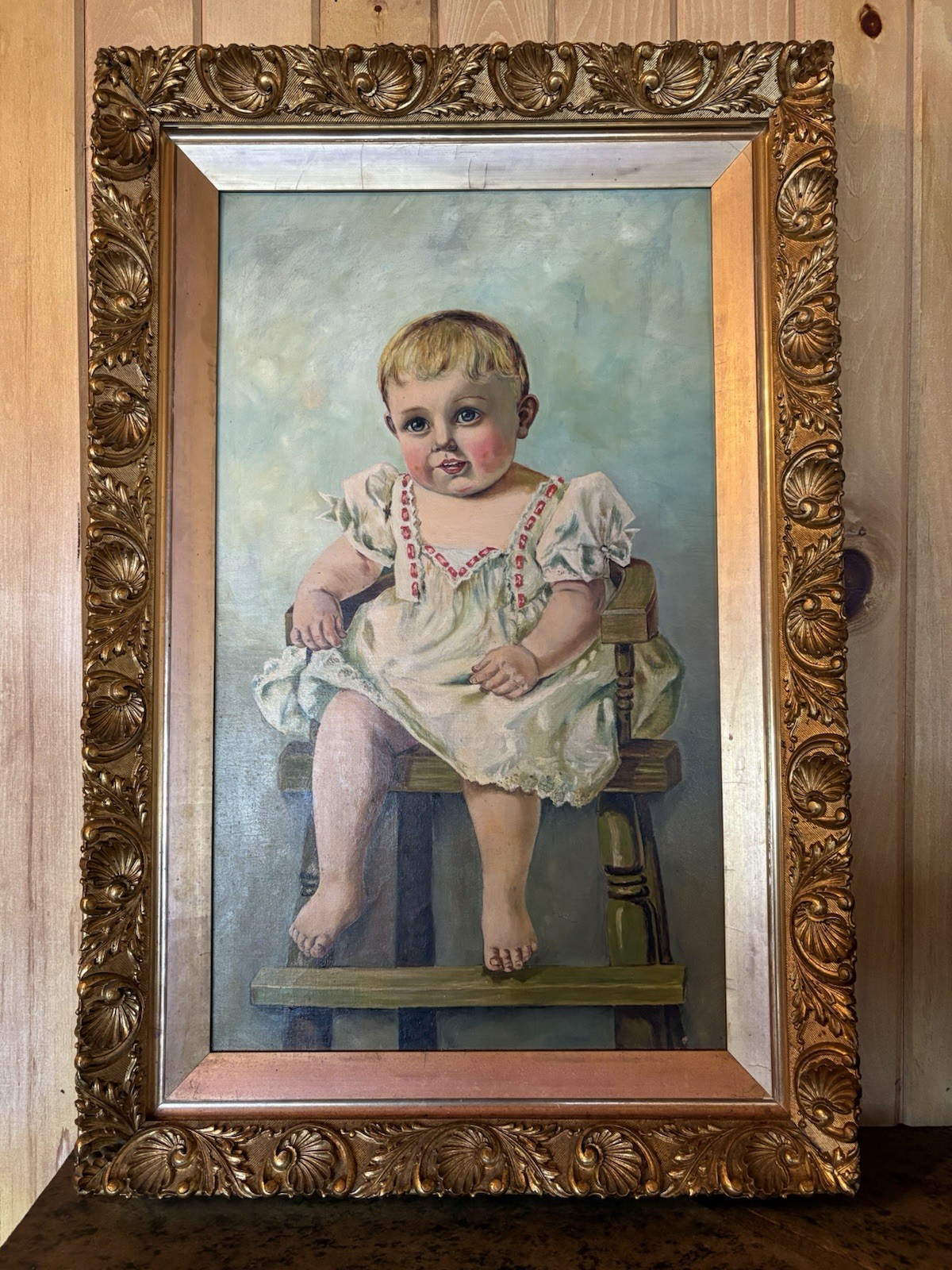 Victorian General Store Sign Mellin’s Baby Food Co Advertising Oil Painting Shop