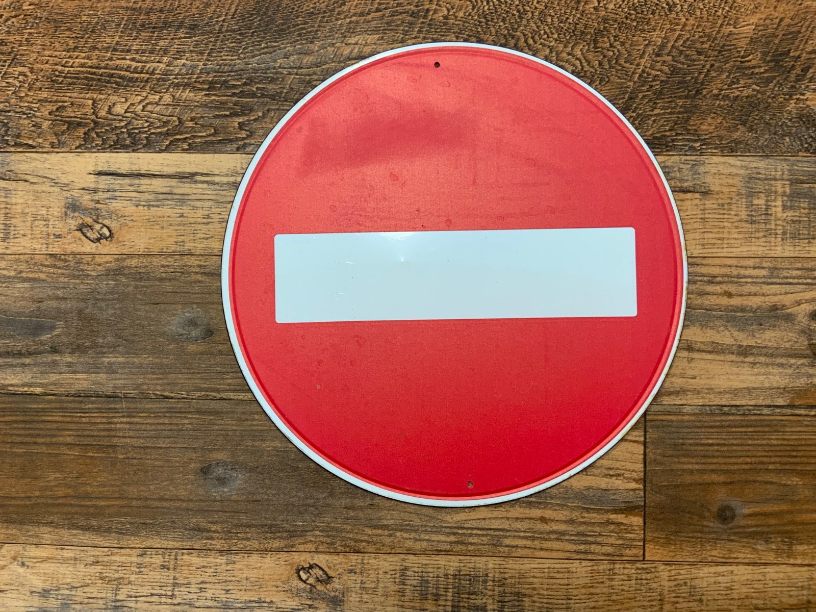 Metal sign, 30×30 cm, vintage