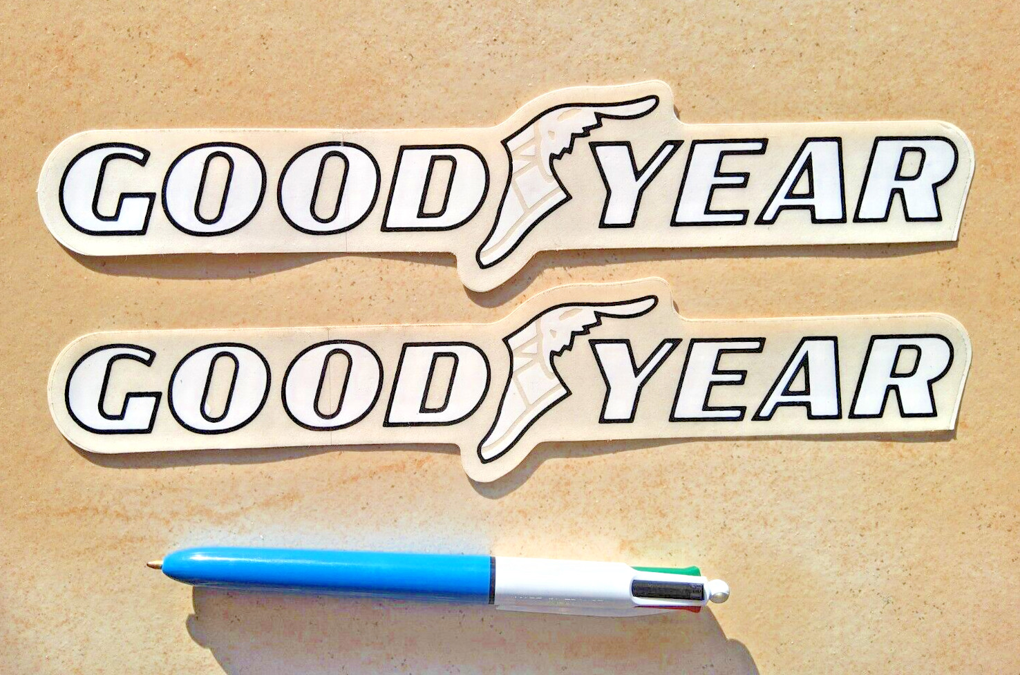 Pair of Vintage 1979 Vintage GOOD YEAR SP Sport Tire Stickers Motorcycle Vintage »