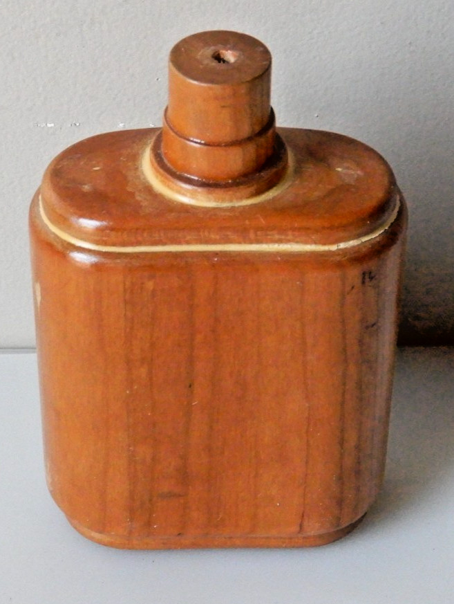 Wood Turned Perfume Store Display 4 1/4″ x 2 5/8″ x 1 1/4″