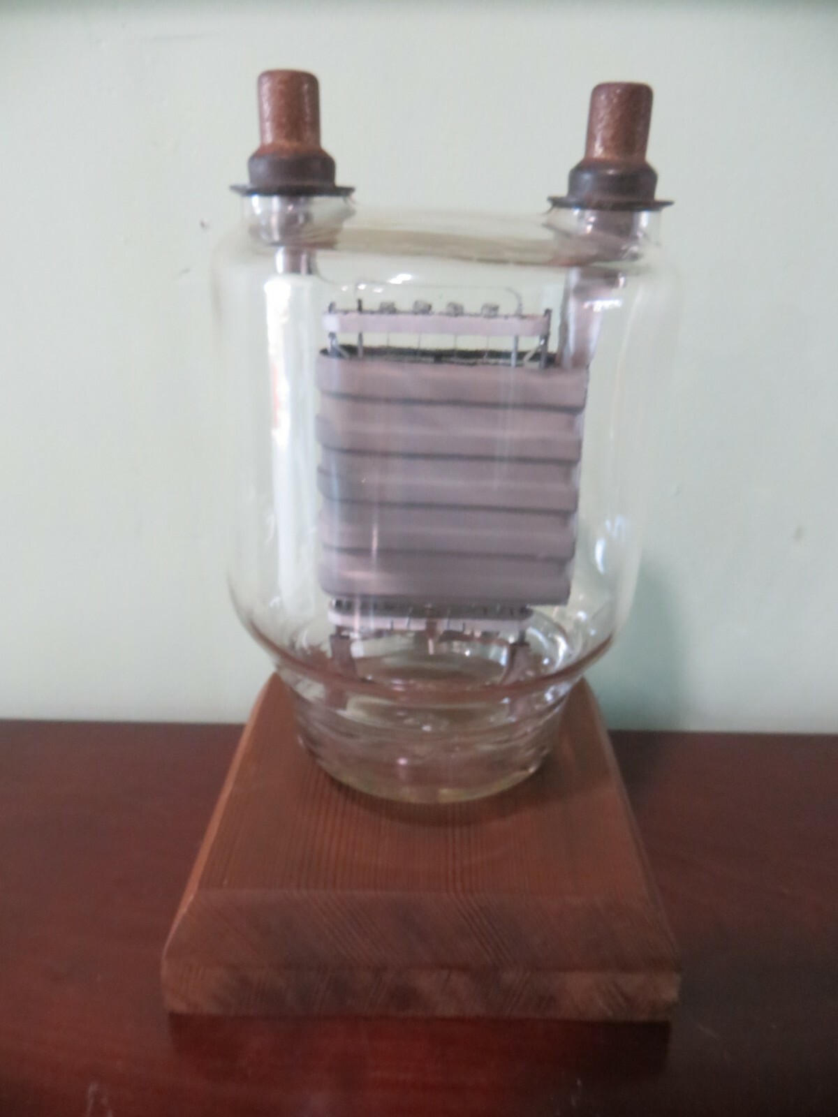 RCA DEALER COUNTER POINT OF SALES DISPLAY GLASS FUSE SIGN