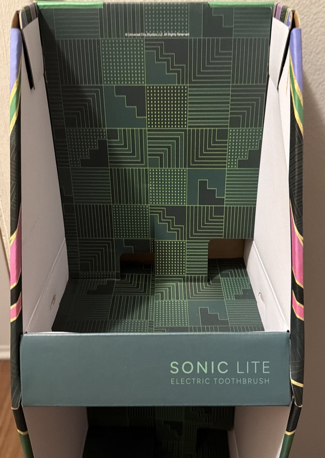 Wicked For Good 2025 Movie – Store Display ORDO Sonic Edge Toothbrush Stand Box