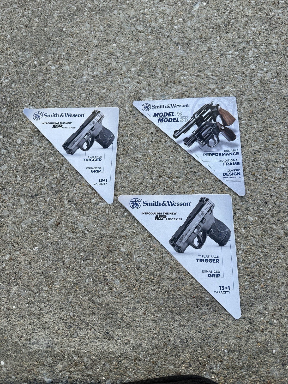 Smith & Wesson S&W Dealer Promo Advertising Kit: 3 Posters Mouse Pad Counter Mat