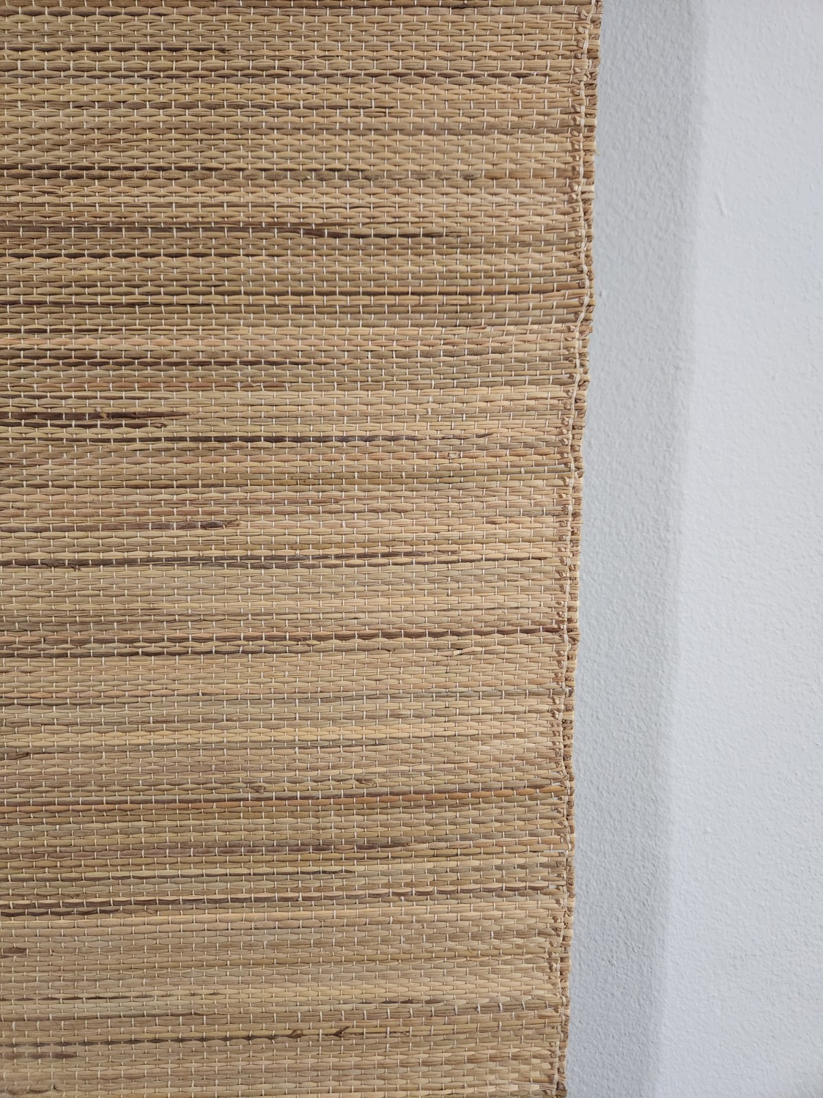 Vintage 1960s ZIG ZAG Cigarette Papers Bamboo Ratan Banner Wall Hanging 65″x35″