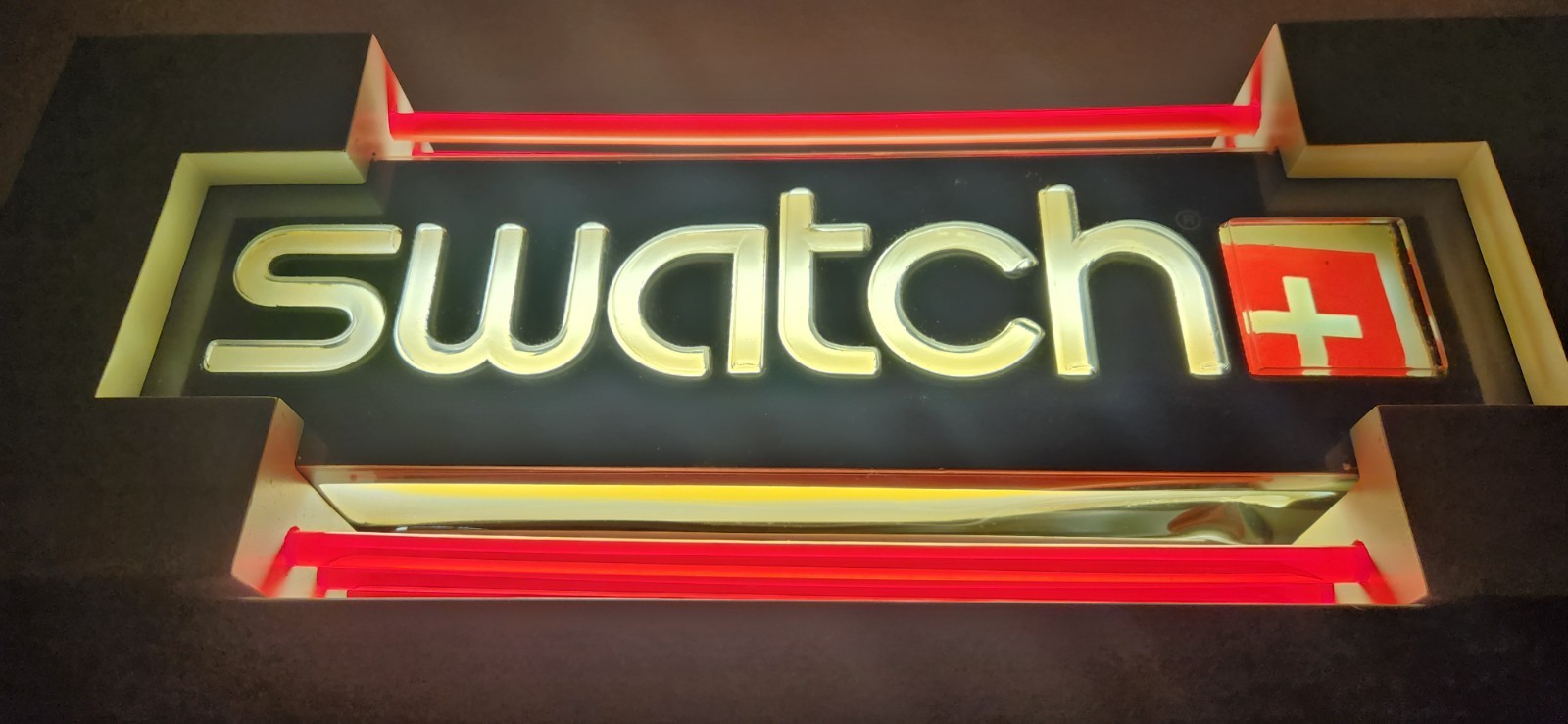Swatch sign Collector Advertisement rare Vintage Store Display
