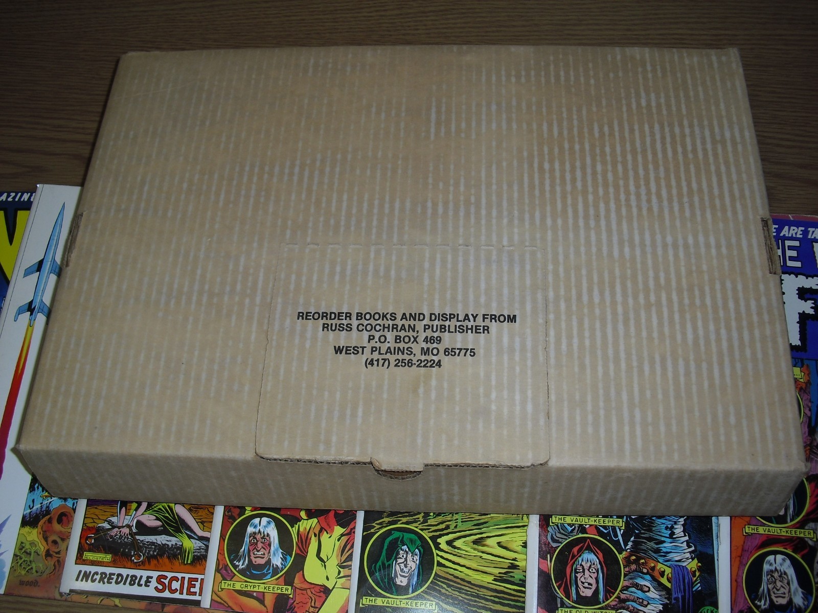 EC is Back! Store Promo Countertop Display Box w/ 25 classic issues Russ Cochran