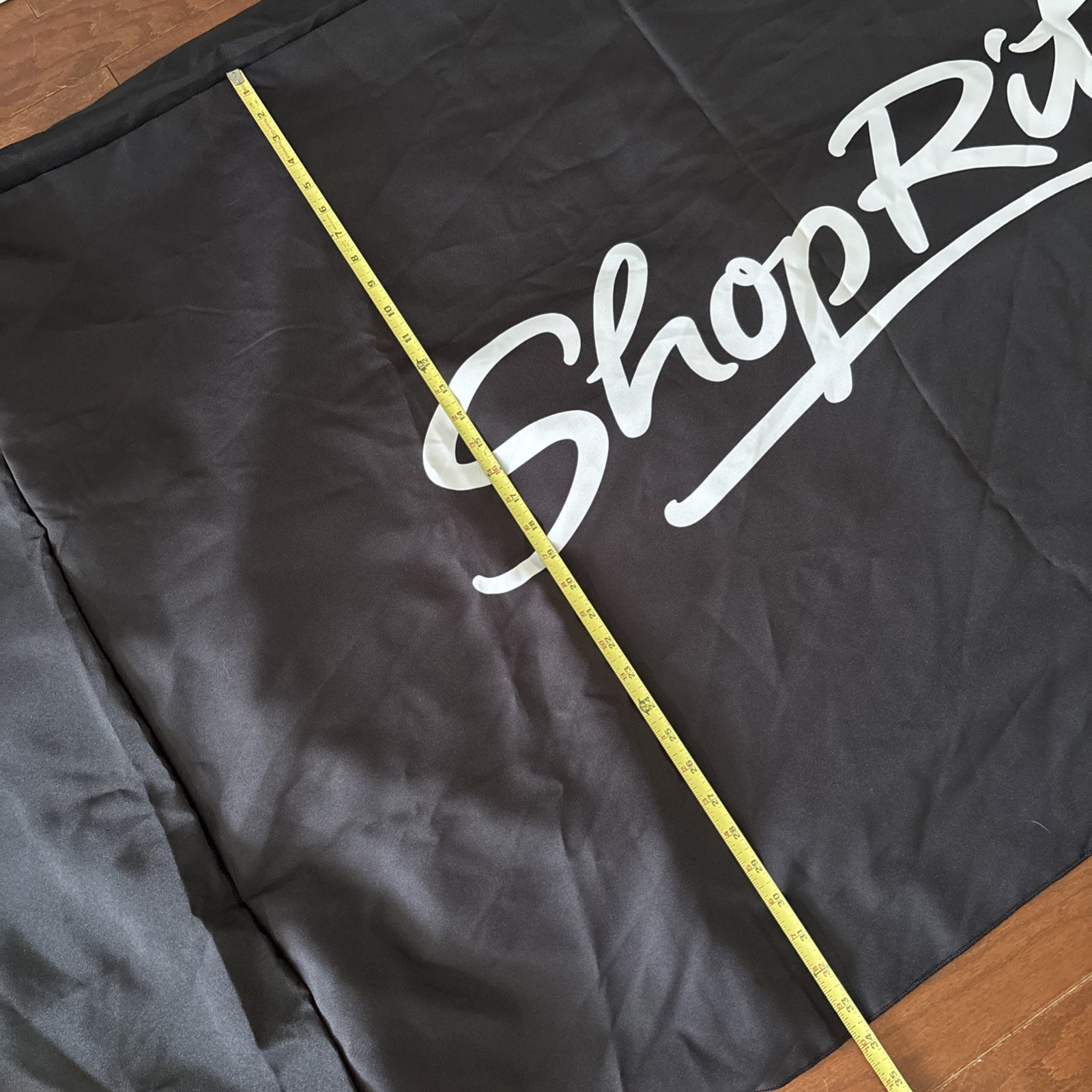 Shop Rite Grocery Store Retail Collectible Display Promo Table Cloth Skirt