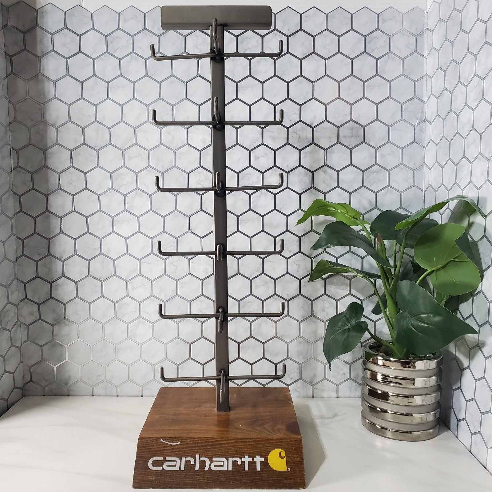 Carhartt Counter Top Eyeglasses Sunglasses Display Rack Holds 6 Pair