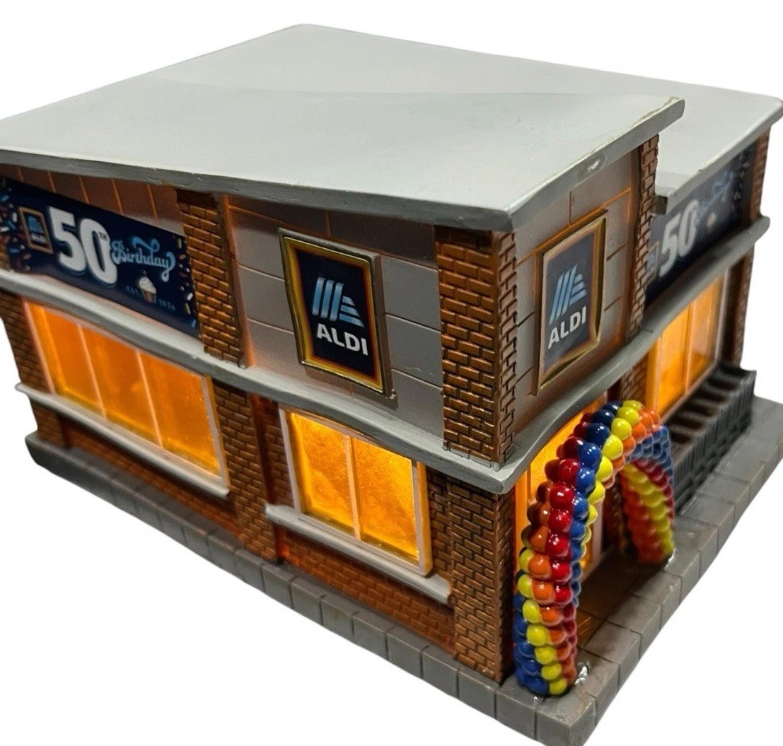 Aldi 50th Birthday Light Up Store 2026, NEW, LED