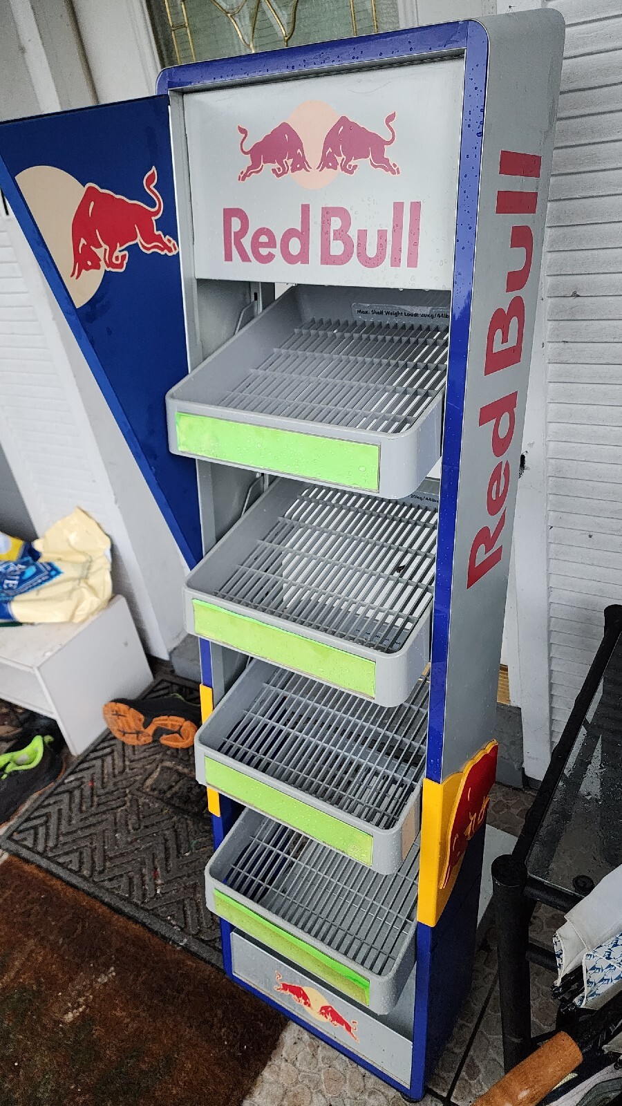 Red Bull Roll Around Shelf