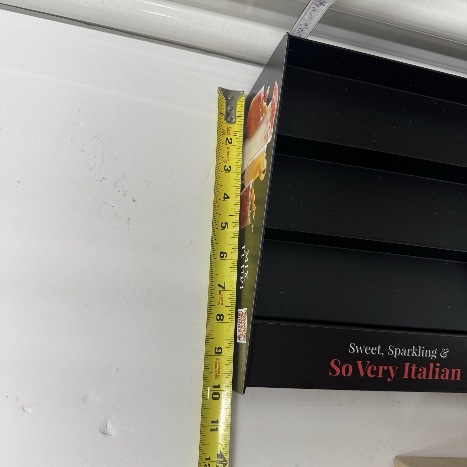 Rosa Regale Banfi Counter Display POS Advertising Bar Sign Retail Display