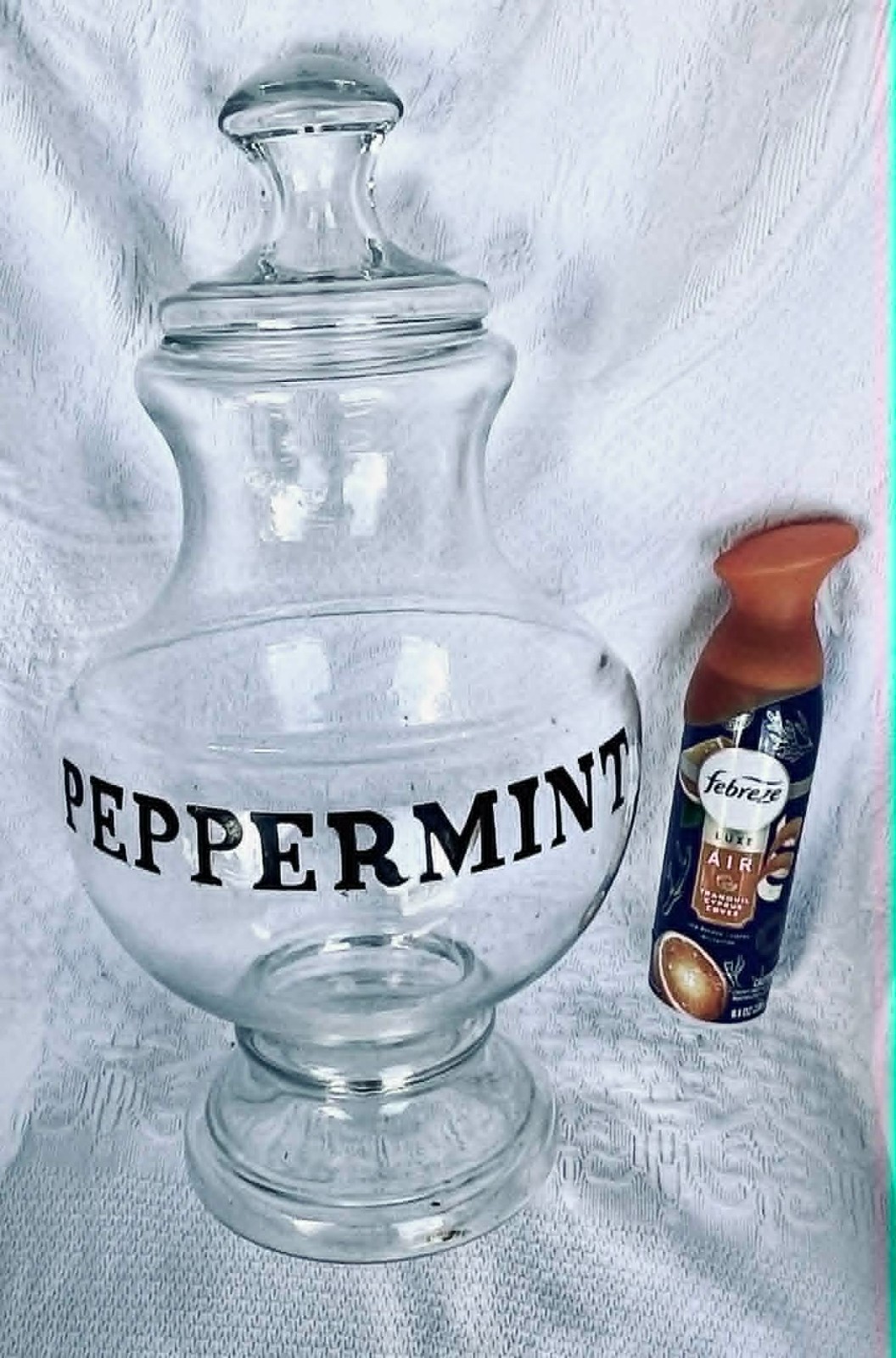 Antique General Store/Candy Store Large Peppermint Jar VERY RARE
