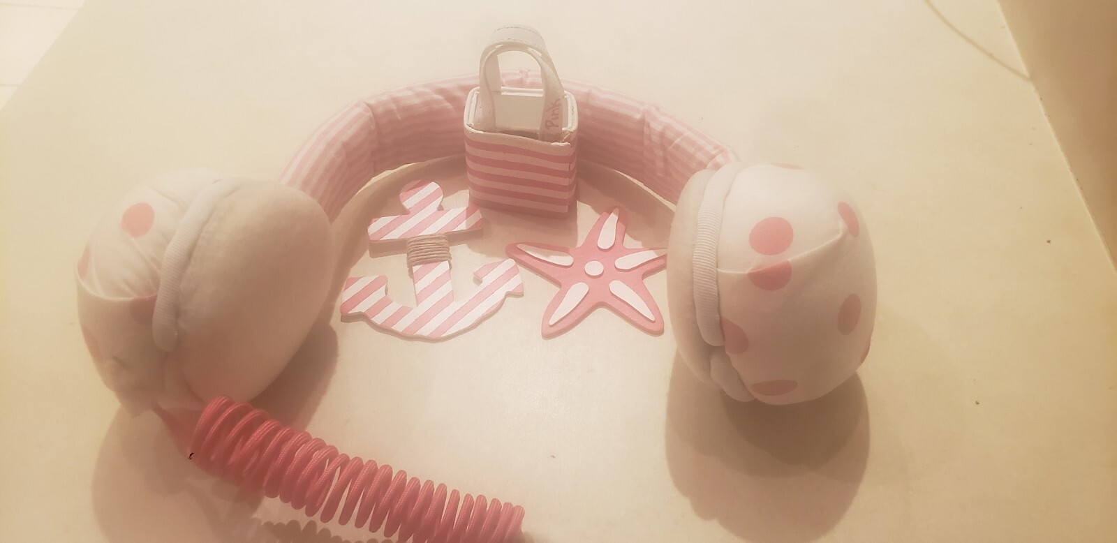 One Of A Kind Victoria’s secret StoreDisplays Headphones & matching 3 piece set
