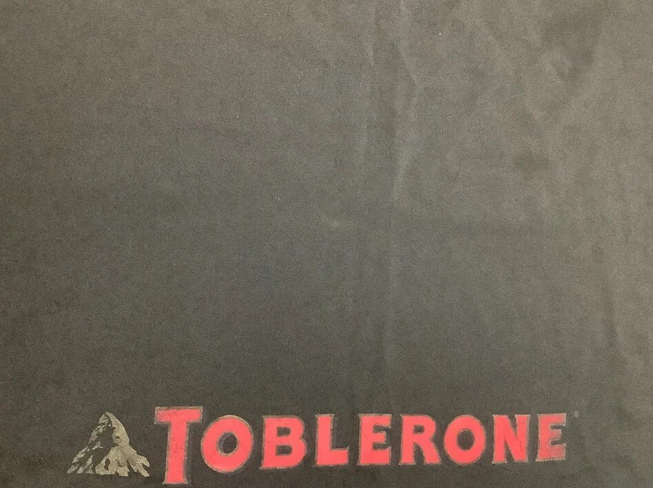 Toblerone Table Cloth Display Promo