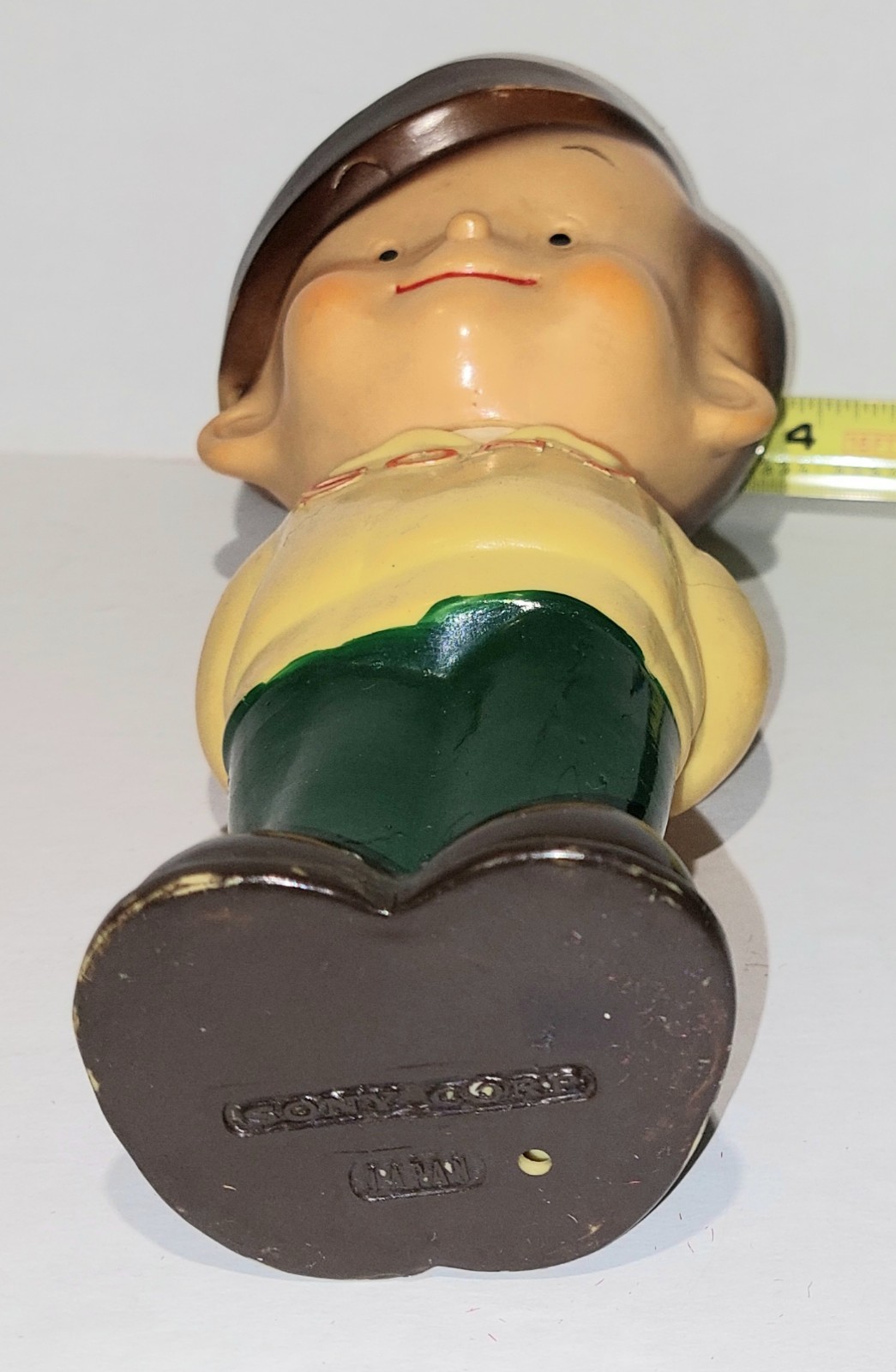 Large Sony Boy advertising vinyl figure doll nice but not mint 8 inch tall