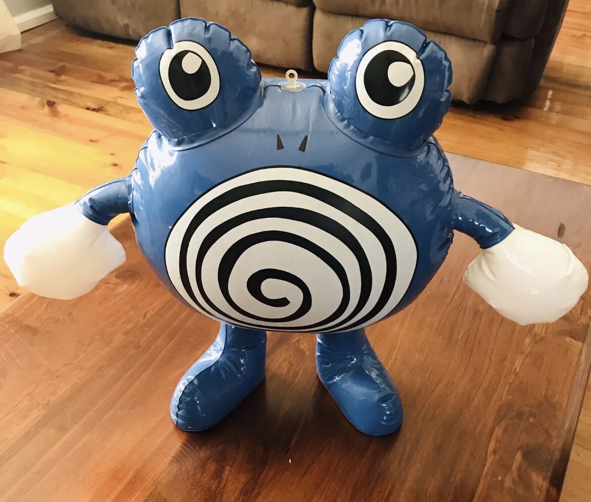POKÉMON ACTION 3D TAZO POLIWHIRL Store Promotional Inflatable 2000 Promo Display