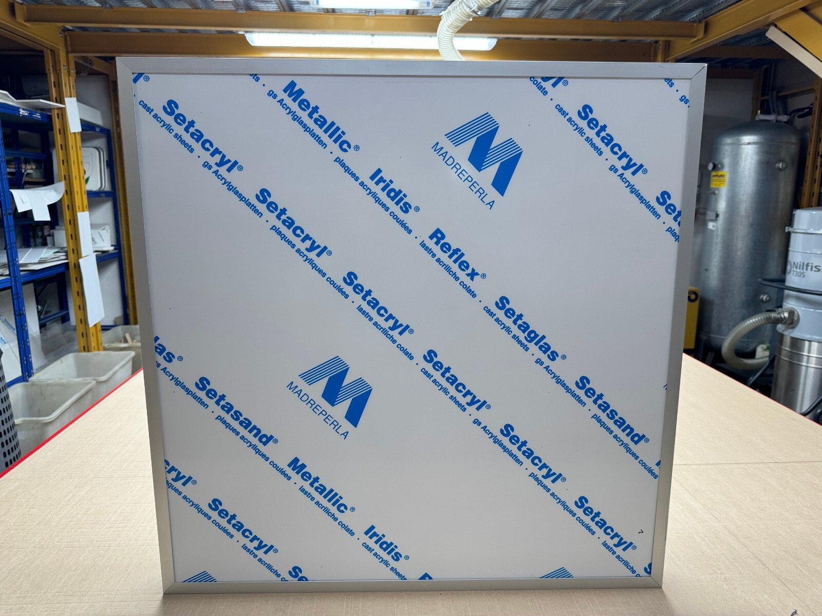 Single Sided Outdoor Light Sign New