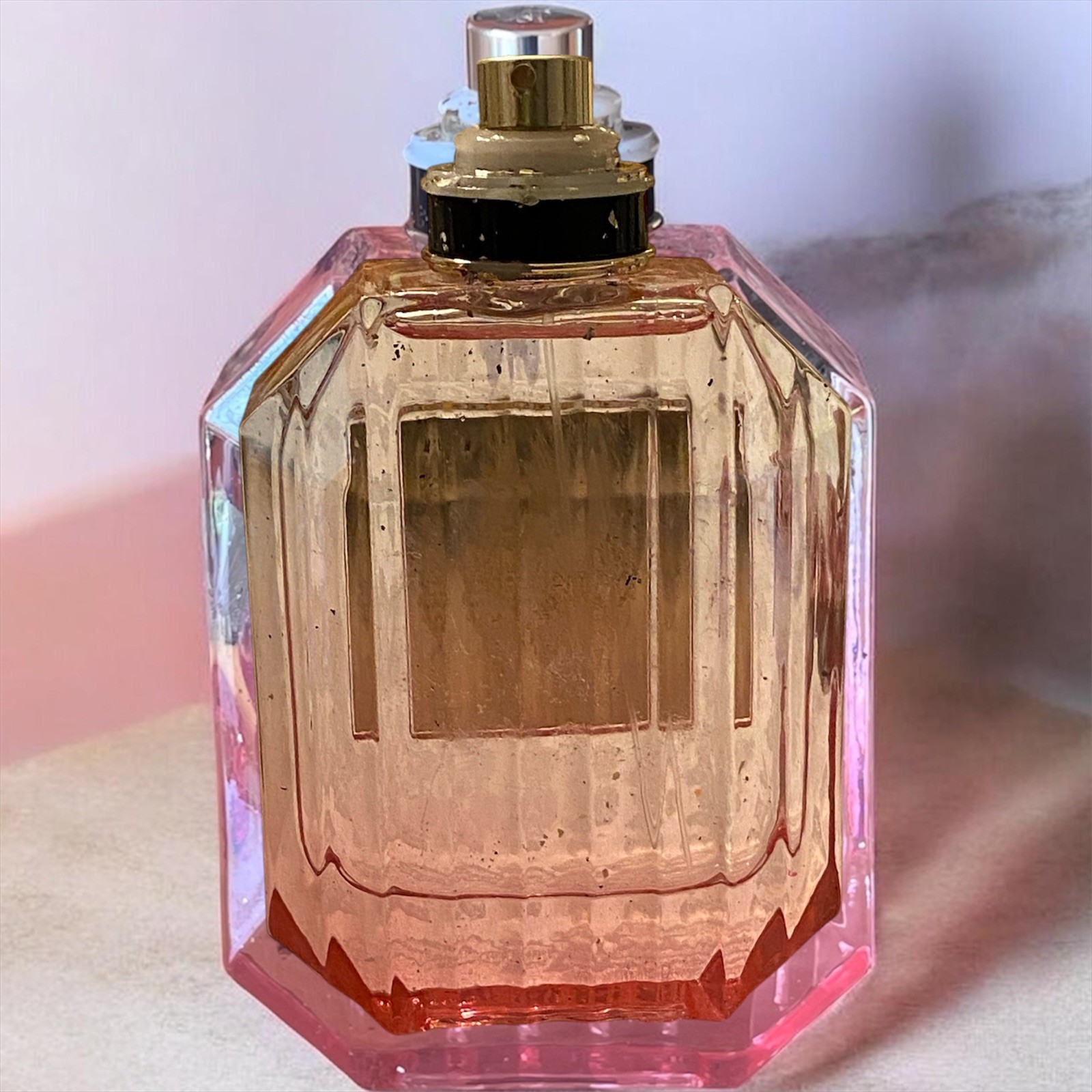 Victoria’s Secret Bombshell Parfum Tester Full 100ml No Cap Rare distressed