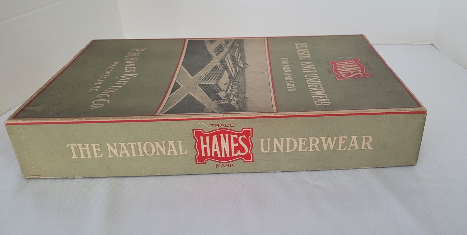 1920/30’s Hanes Elastic Knit Underwear Display Box from General Dry Goods Store