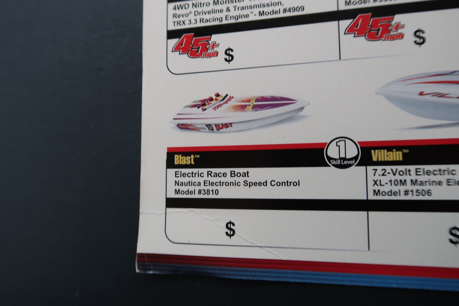 TRAXXAS RC Cars Trucks Boat Store Display Hobby Shop Advertising Man Cave