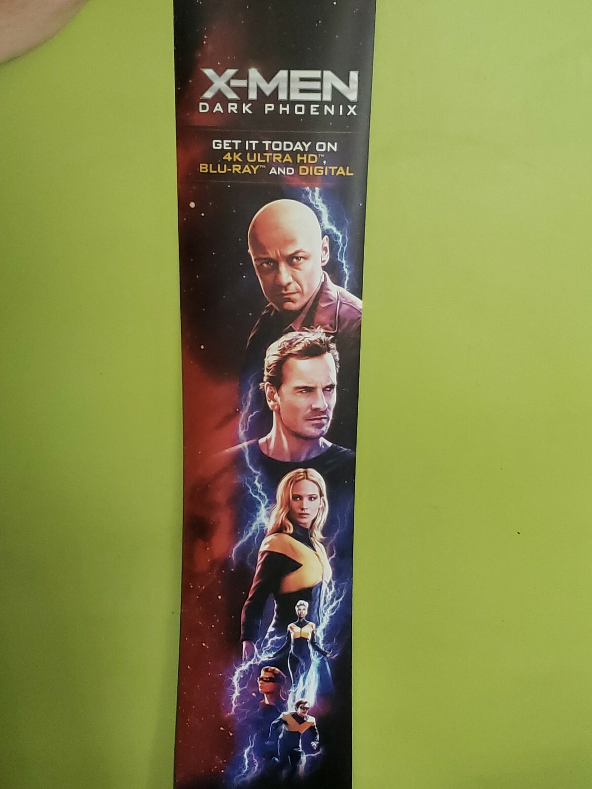 Marvel Xmen Banner Vinyl Store Sign New Condition Flash Magento 56×11 Rare!