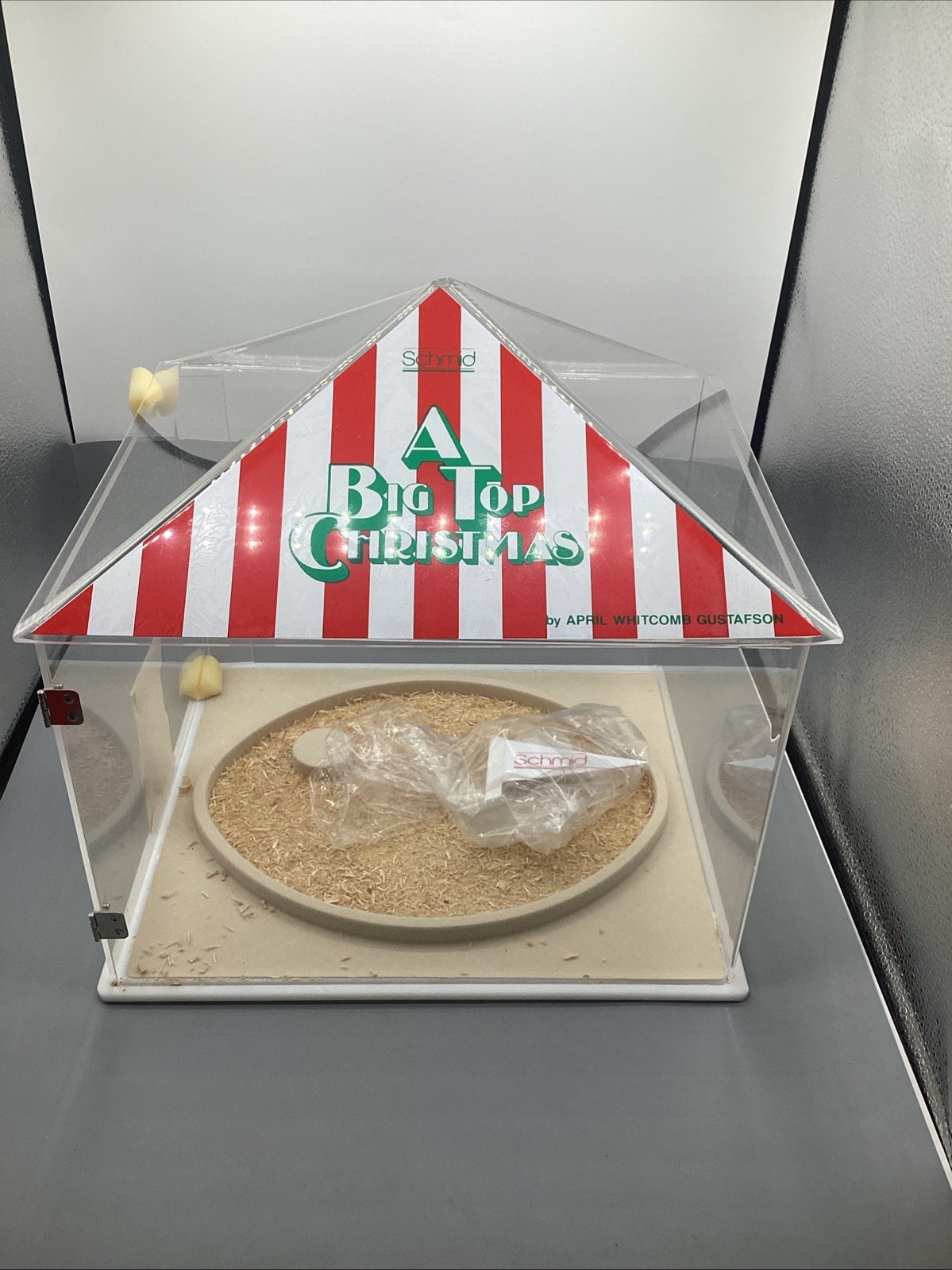 NOS Vintage 1980’s Schmid A Big Top Christmas Store Display With Lock *RARE*