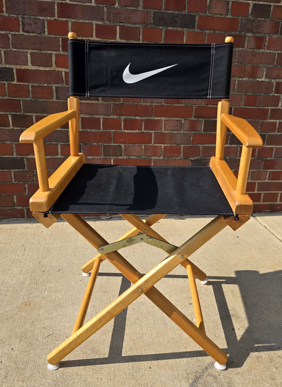 Vintage 1995 Nike Director Chair Black “Just Do It” Promo Rare Collectible Seat